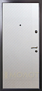 Двери входные в квартиру с внутренними скрытыми петлями, модель "Мира"