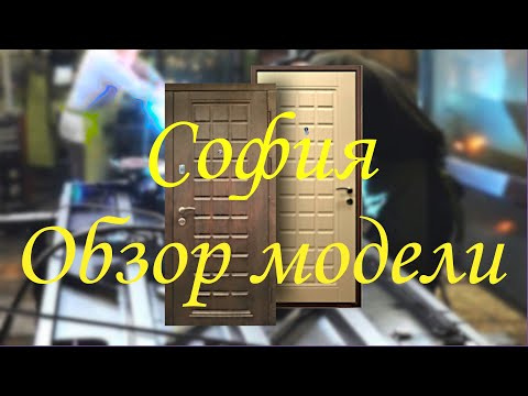 Двери входные в квартиру, модель "София"