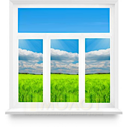 Глухе пластикове вікно, 1720мм х 1750мм