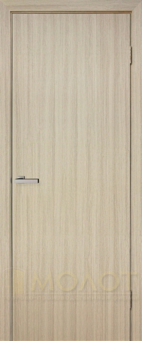 Гладкие Глухие ПВХ Дуб Выбеленный