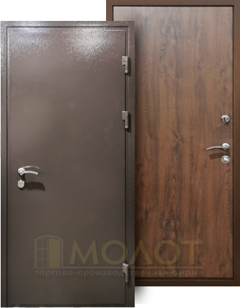 Уличные входные двери с терморазрывом, модель "Термо"